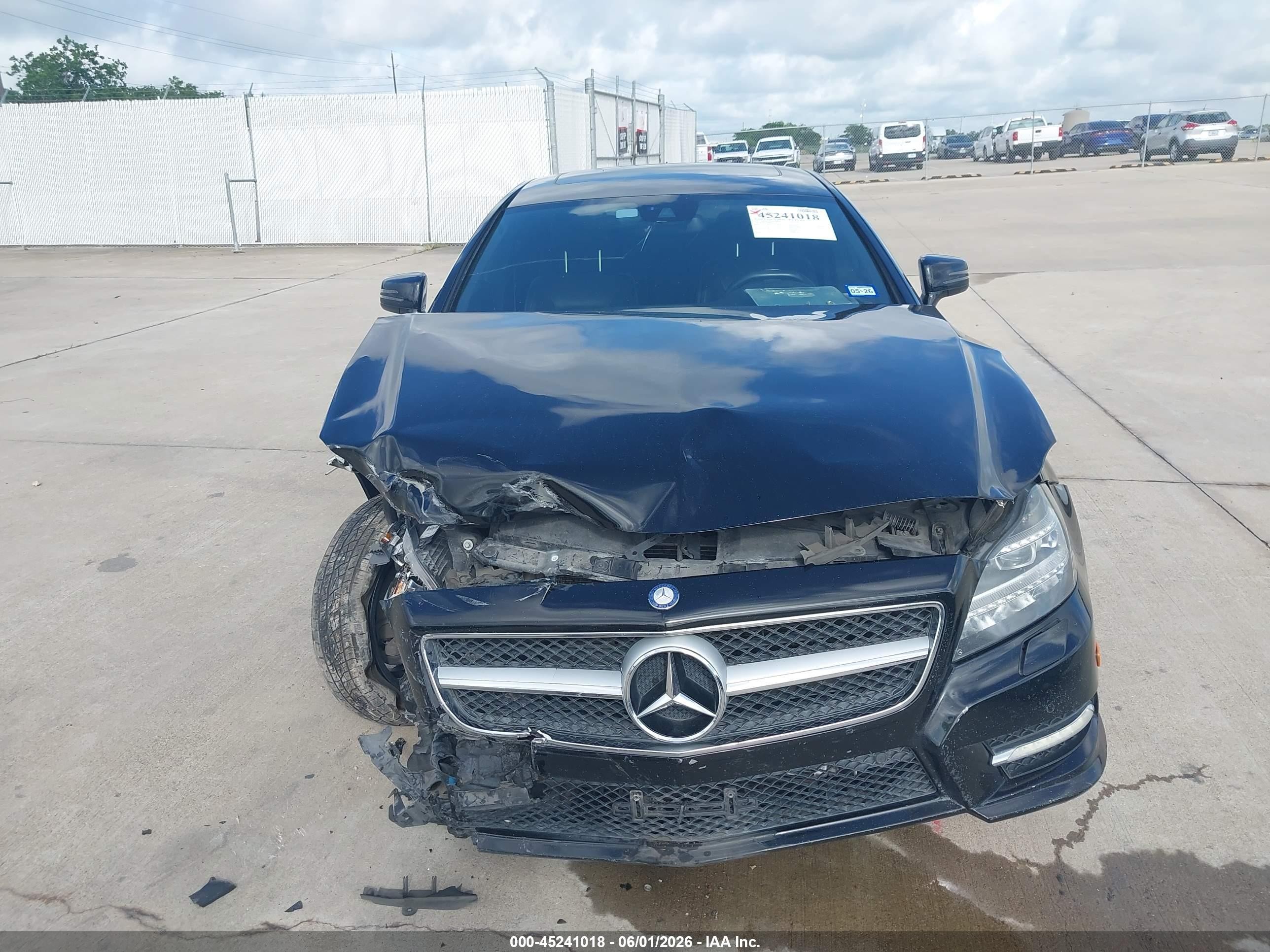 2014 Mercedes-benz Cls 550   Black vin: WDDLJ7DB0EA102534
