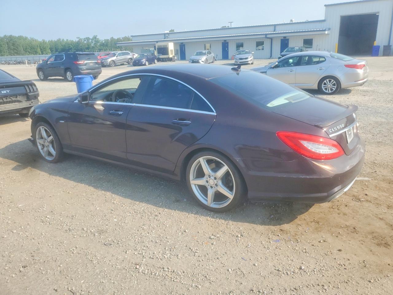 2012 Mercedes-benz Cls 550 Burgundy vin: WDDLJ7DB1CA053941