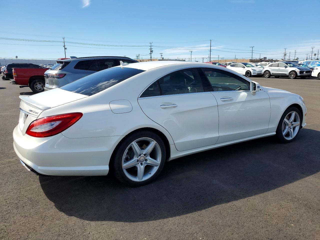 2013 Mercedes-benz Cls 550 White vin: WDDLJ7DB1DA074905