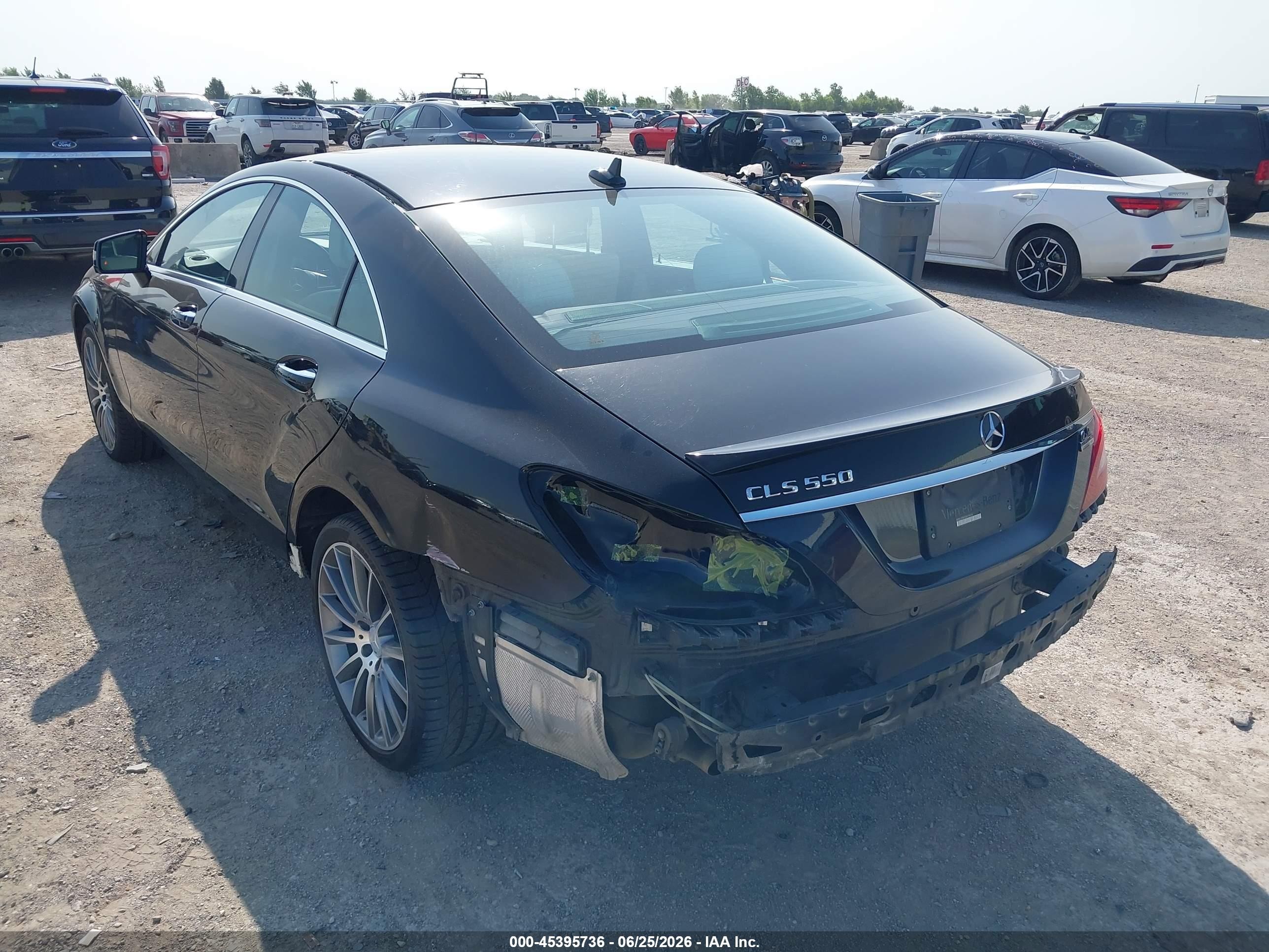 2016 Mercedes-benz Cls 550 Черный vin: WDDLJ7DB1GA179559