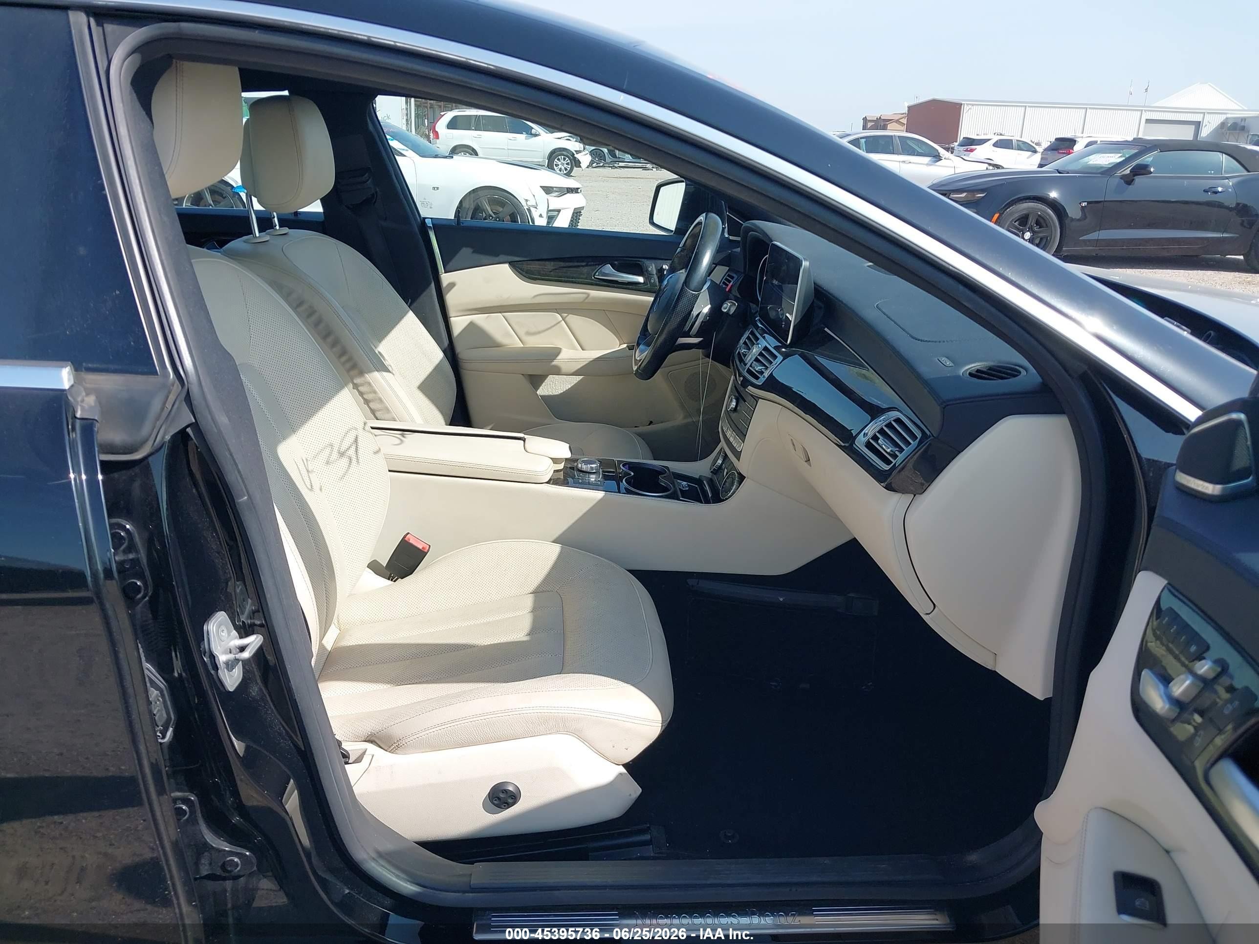 2016 Mercedes-benz Cls 550 Черный vin: WDDLJ7DB1GA179559