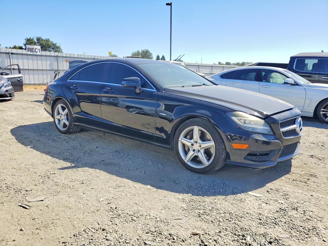 2012 Mercedes-benz Cls 550 Black vin: WDDLJ7DB2CA011066