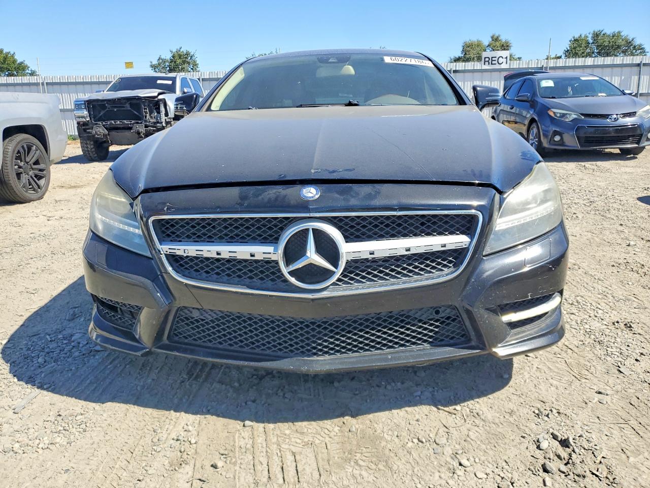 2012 Mercedes-benz Cls 550 Black vin: WDDLJ7DB2CA011066