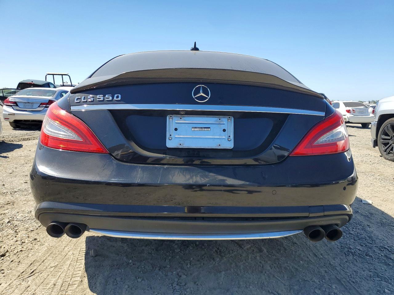 2012 Mercedes-benz Cls 550 Black vin: WDDLJ7DB2CA011066