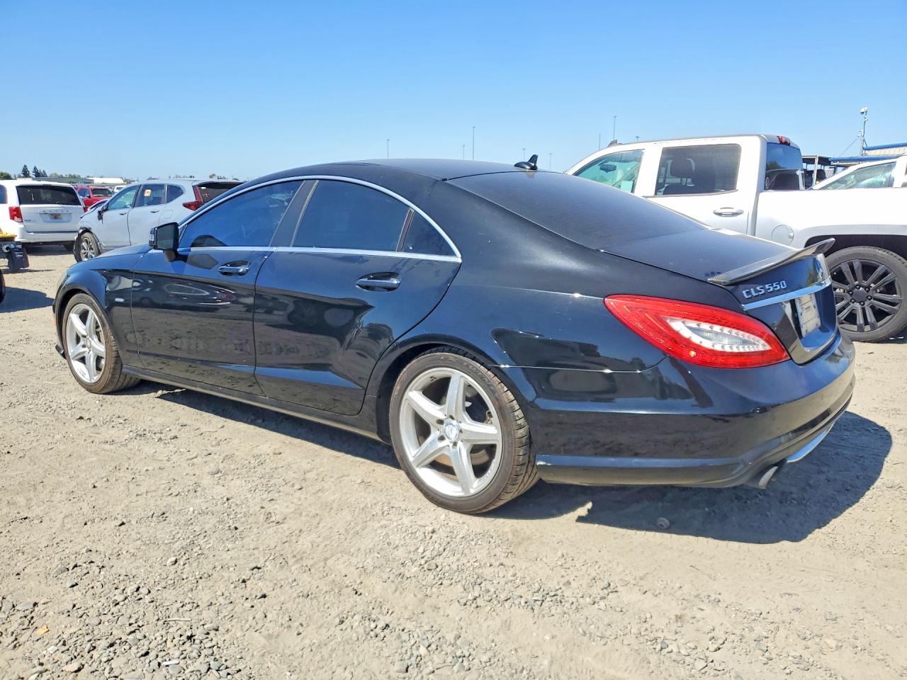 2012 Mercedes-benz Cls 550 Black vin: WDDLJ7DB2CA011066