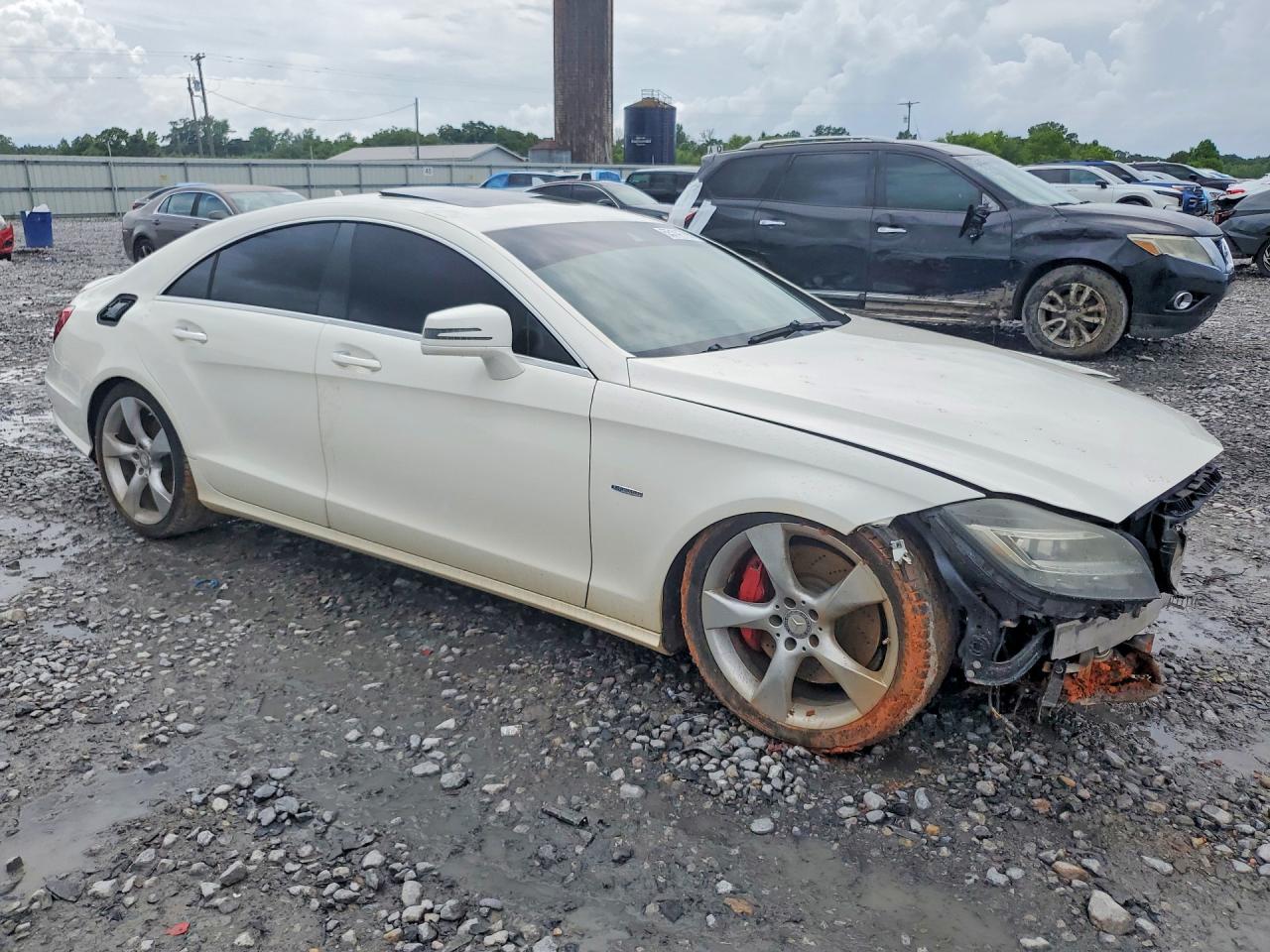2012 Mercedes-benz Cls 550 Белый vin: WDDLJ7DB2CA015702