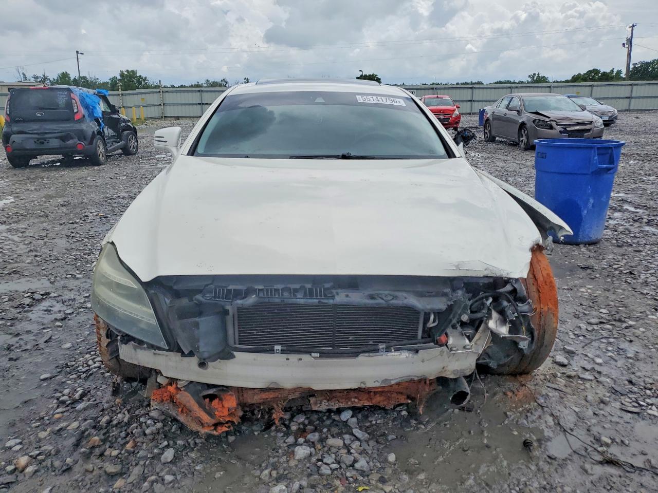 2012 Mercedes-benz Cls 550 Белый vin: WDDLJ7DB2CA015702