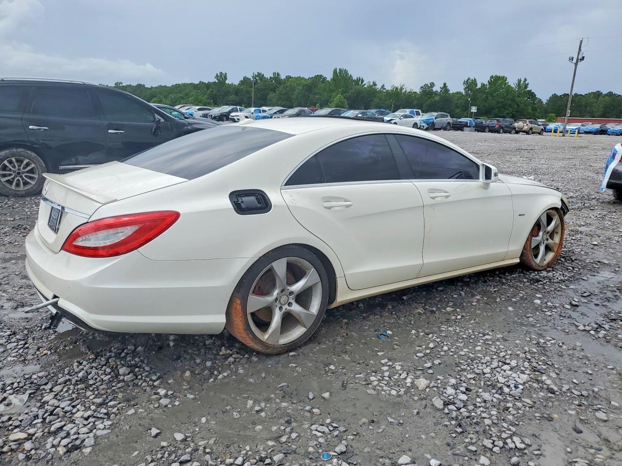 2012 Mercedes-benz Cls 550 Белый vin: WDDLJ7DB2CA015702