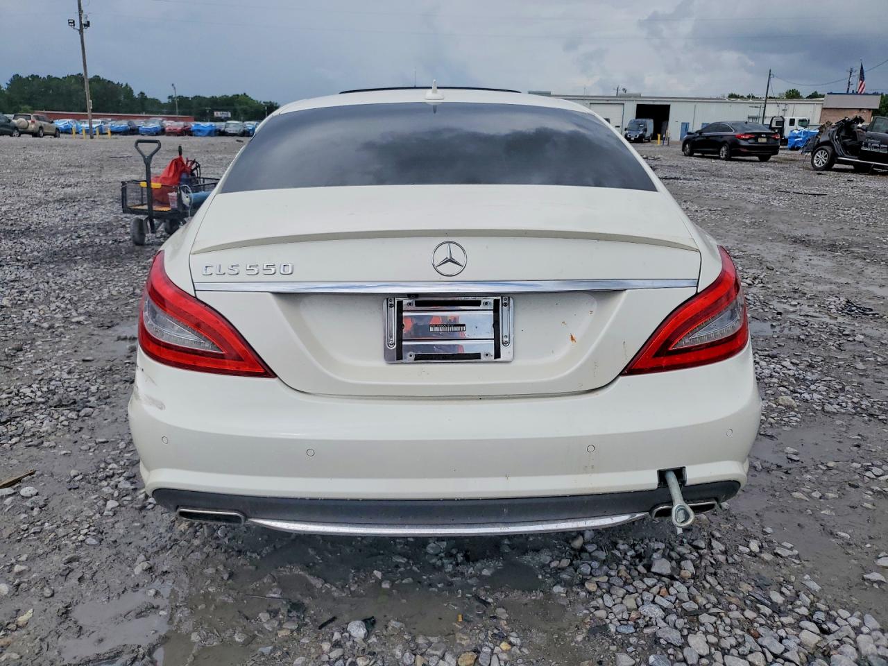 2012 Mercedes-benz Cls 550 Белый vin: WDDLJ7DB2CA015702