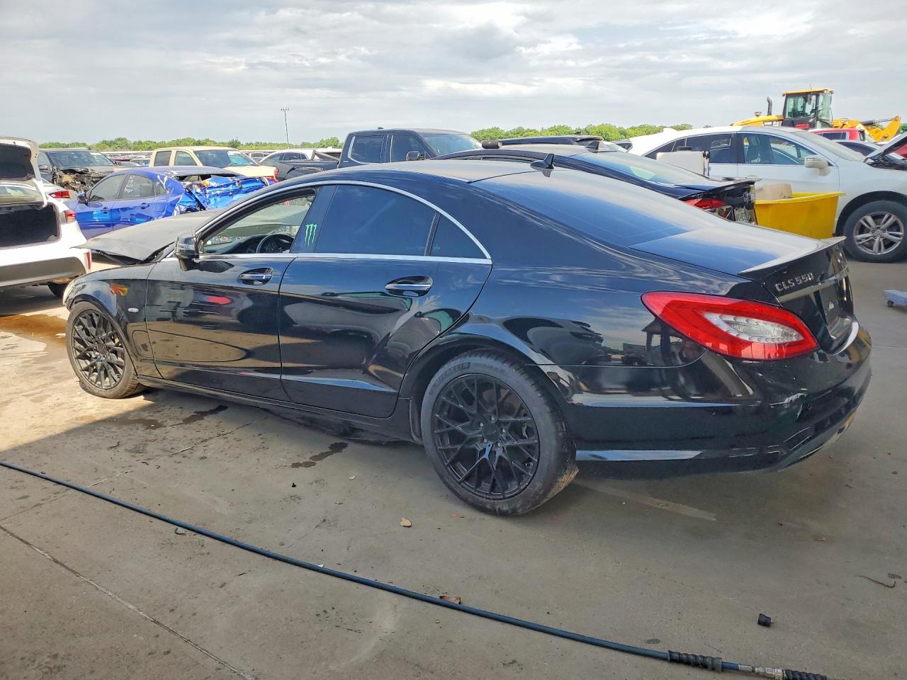2012 Mercedes-benz Cls 550 Black vin: WDDLJ7DB2CA034363