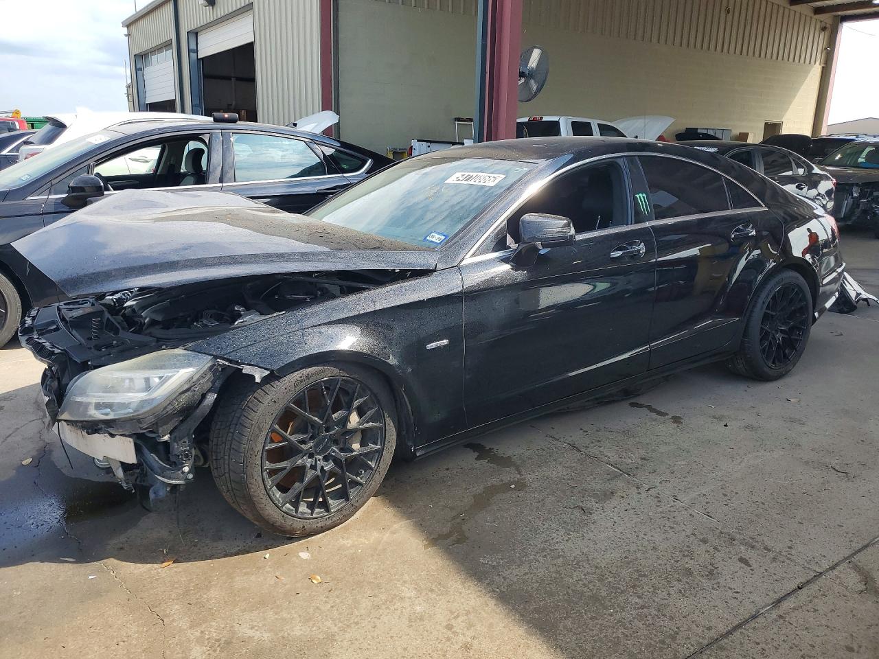 2012 Mercedes-benz Cls 550 Black vin: WDDLJ7DB2CA034363