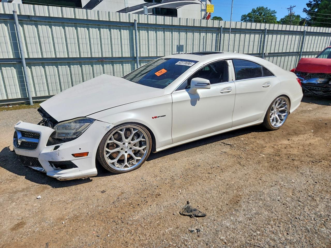 2013 Mercedes-benz Cls 550 White vin: WDDLJ7DB2DA062147