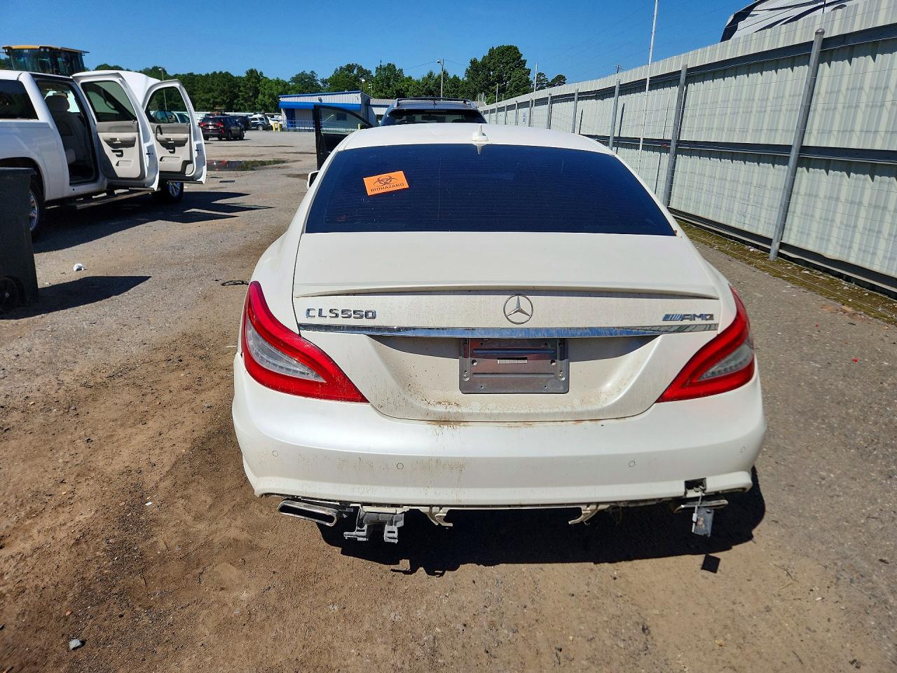 2013 Mercedes-benz Cls 550 White vin: WDDLJ7DB2DA062147
