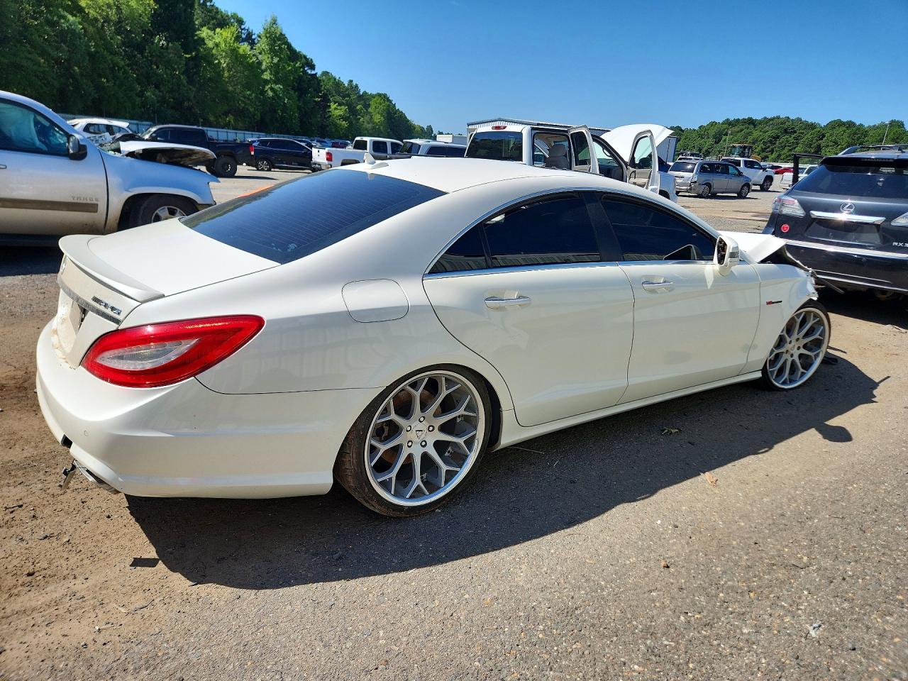 2013 Mercedes-benz Cls 550 White vin: WDDLJ7DB2DA062147