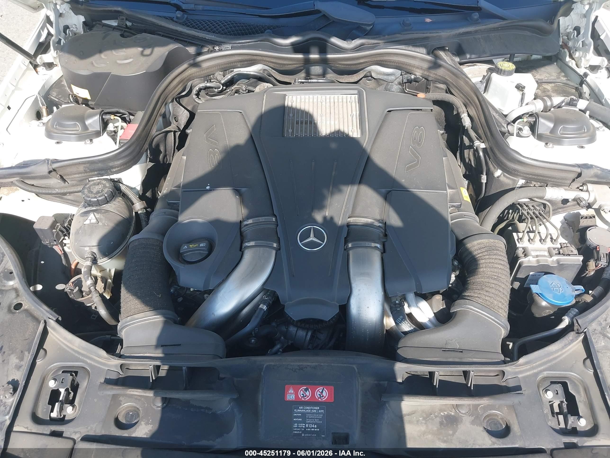 2014 Mercedes-benz Cls 550   White vin: WDDLJ7DB2EA096350