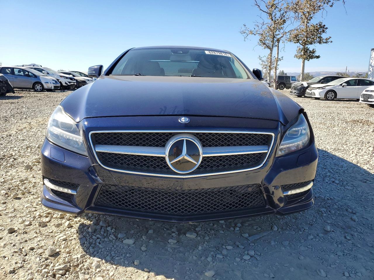 2014 Mercedes-benz Cls 550 Blue vin: WDDLJ7DB2EA119934