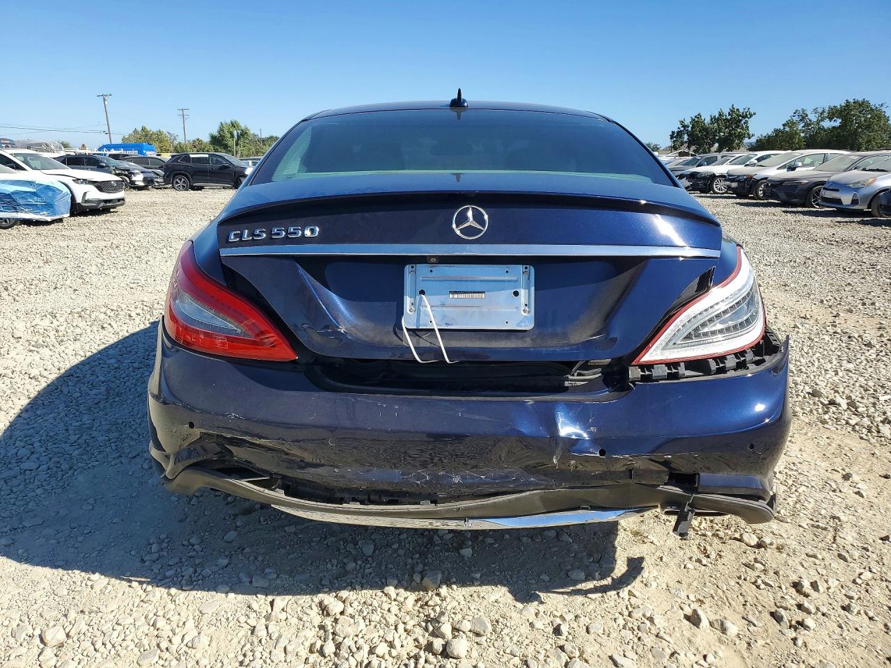 2014 Mercedes-benz Cls 550 Blue vin: WDDLJ7DB2EA119934