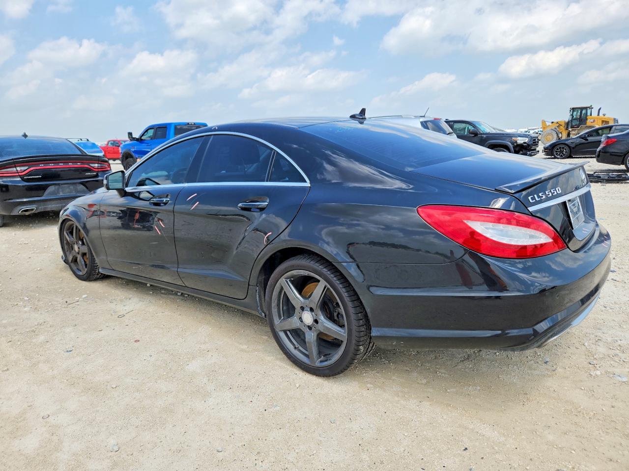 2014 Mercedes-benz Cls 550 Black vin: WDDLJ7DB2EA122851