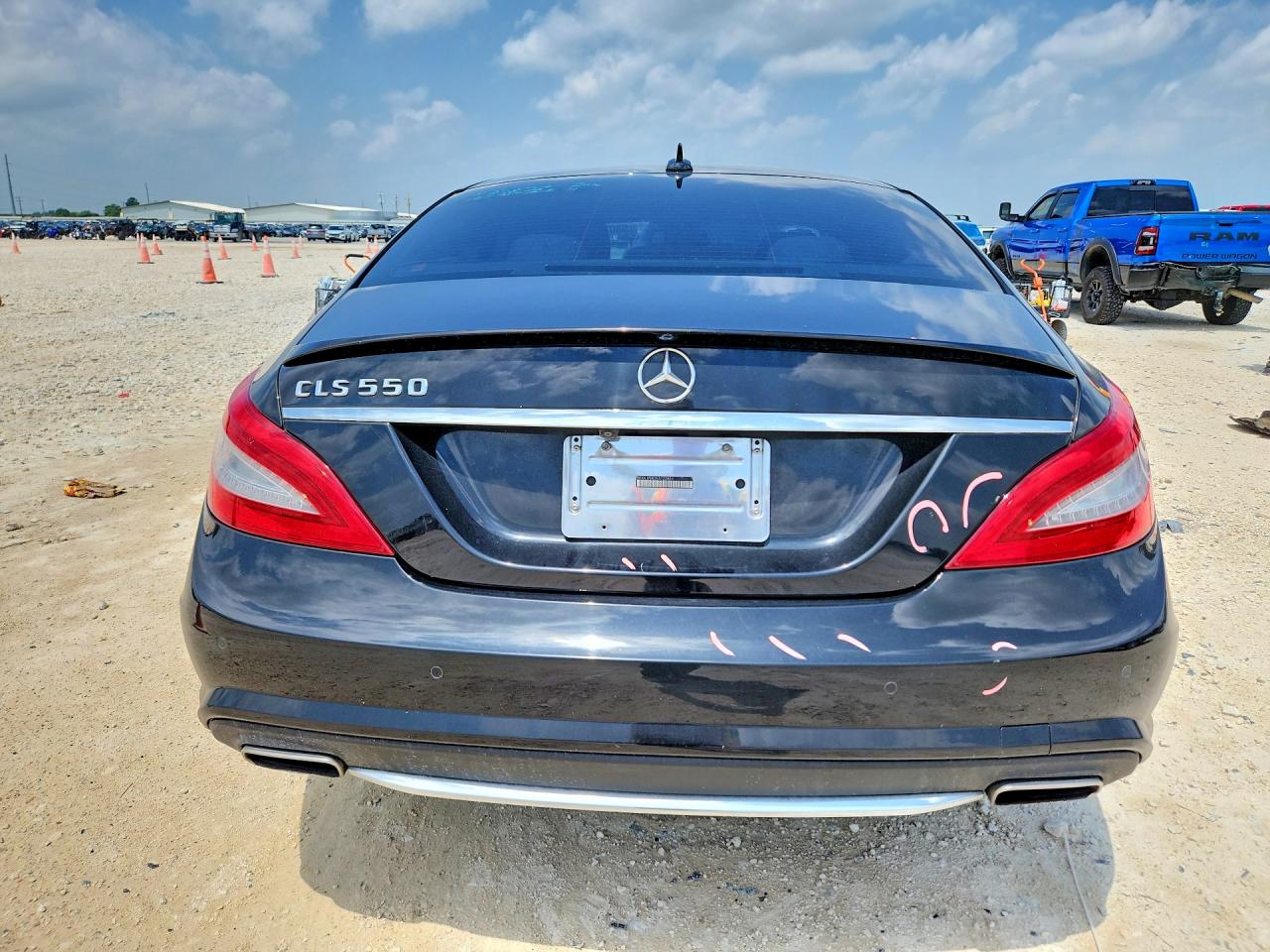 2014 Mercedes-benz Cls 550 Black vin: WDDLJ7DB2EA122851