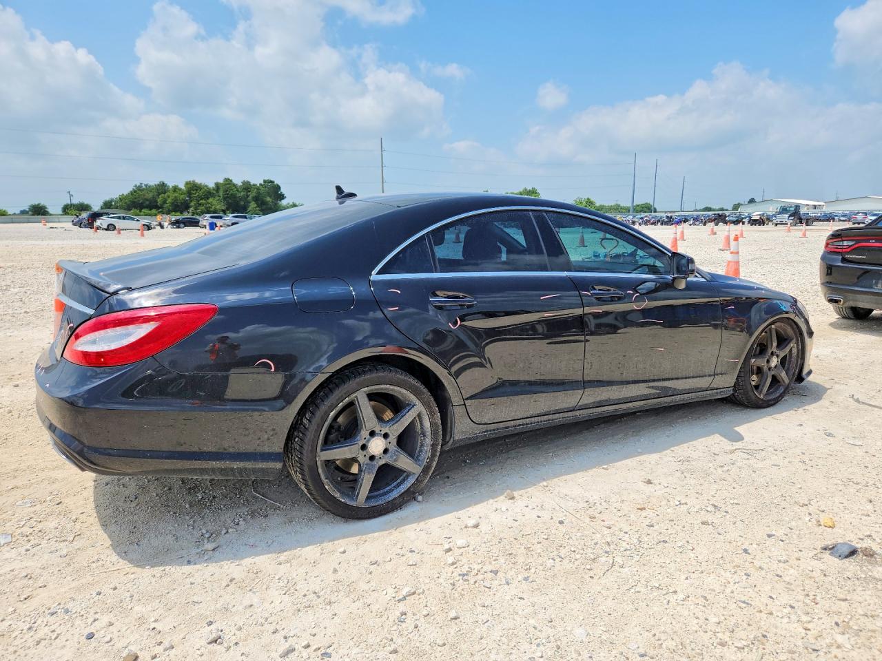 2014 Mercedes-benz Cls 550 Black vin: WDDLJ7DB2EA122851