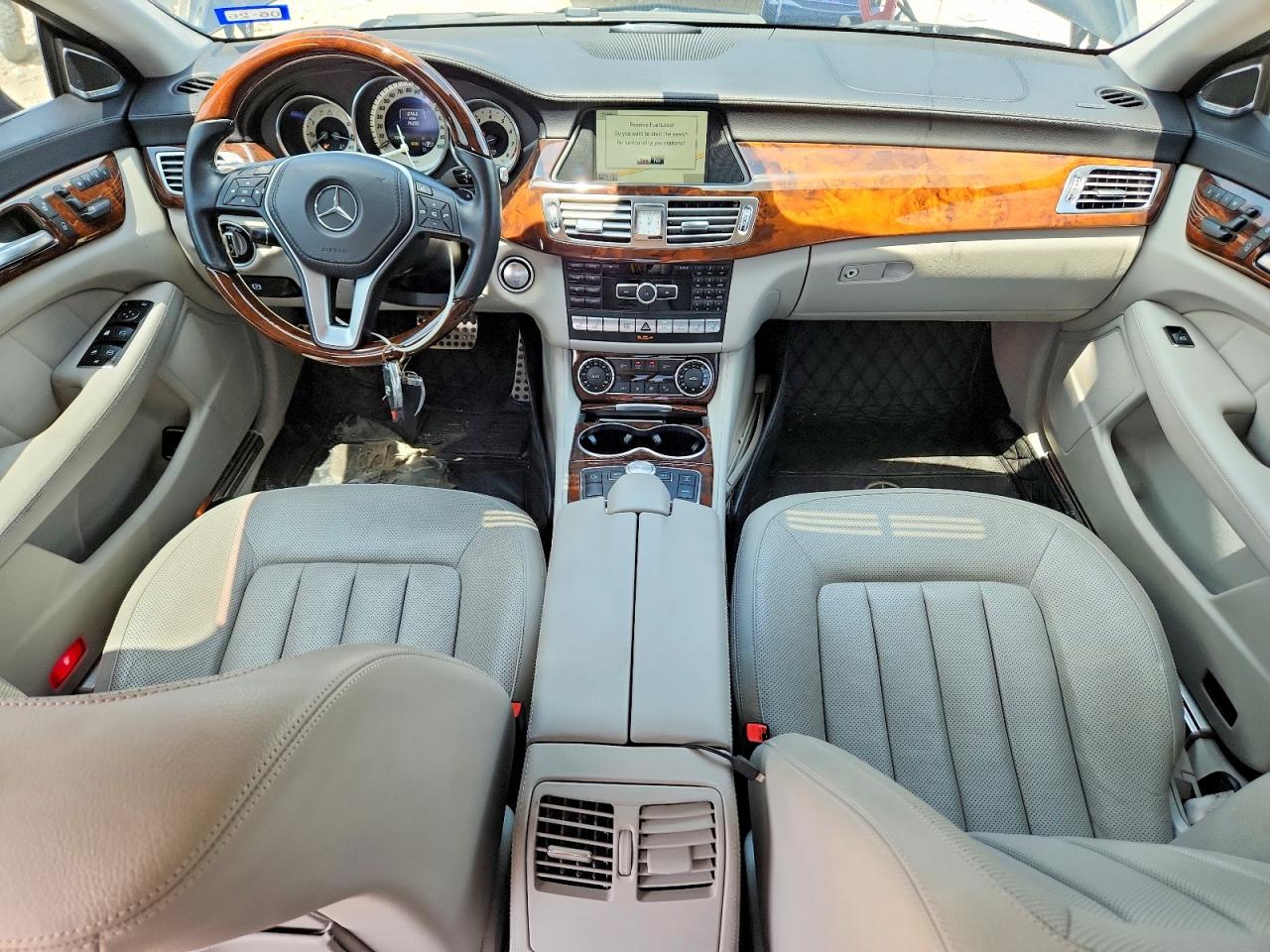2014 Mercedes-benz Cls 550 Black vin: WDDLJ7DB2EA122851