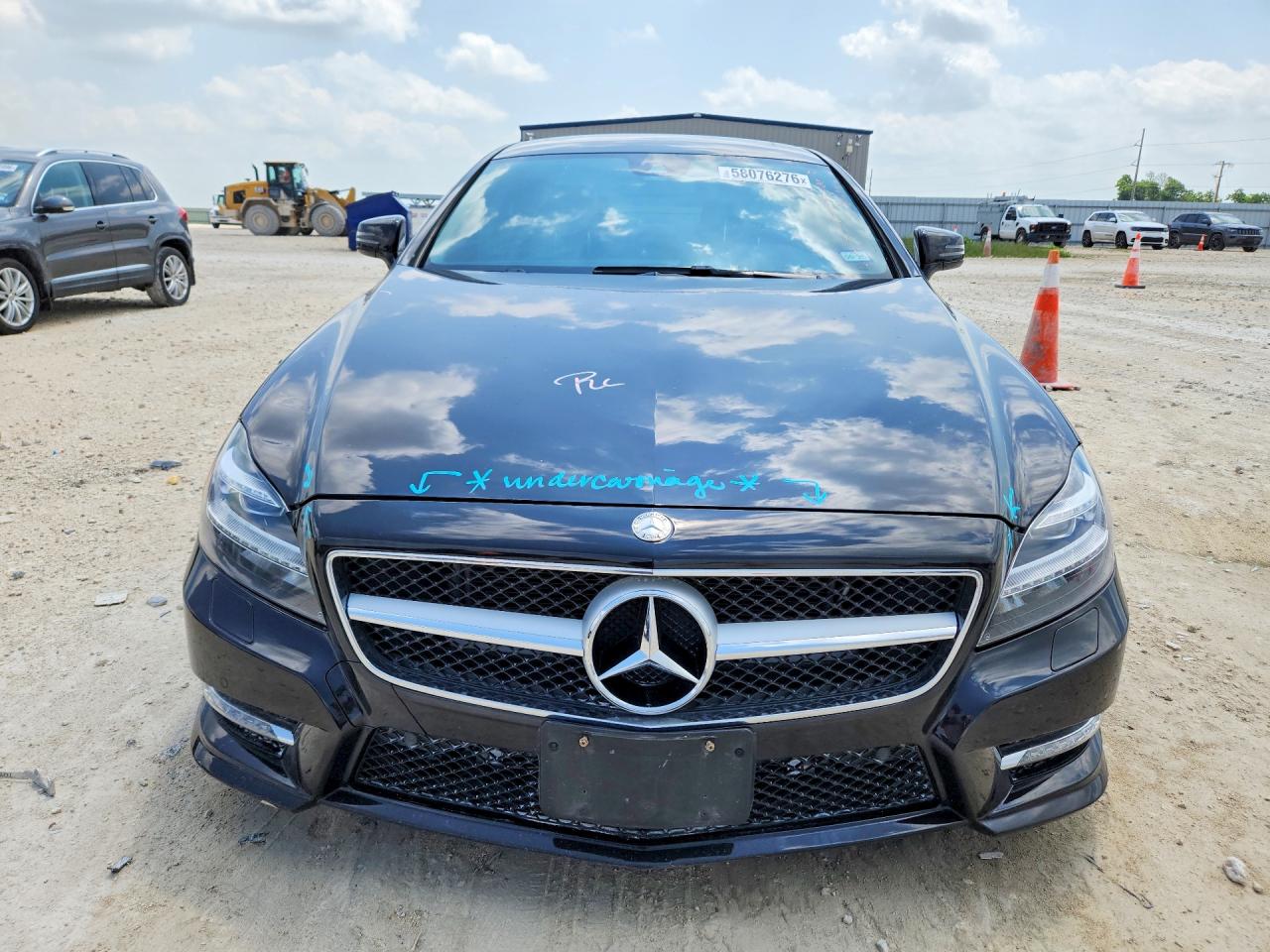 2014 Mercedes-benz Cls 550 Black vin: WDDLJ7DB2EA122851