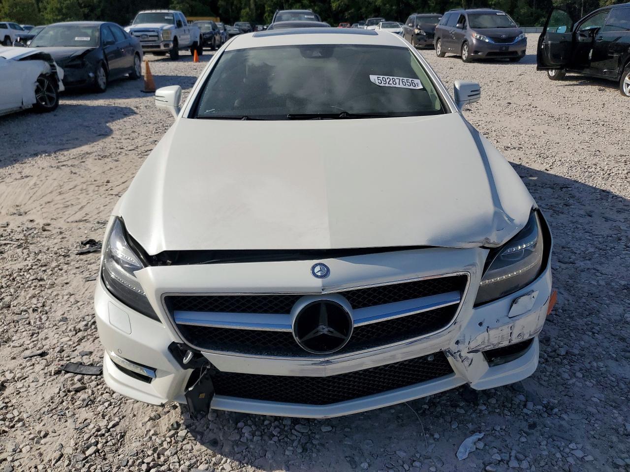 2012 Mercedes-benz Cls 550 White vin: WDDLJ7DB3CA028331