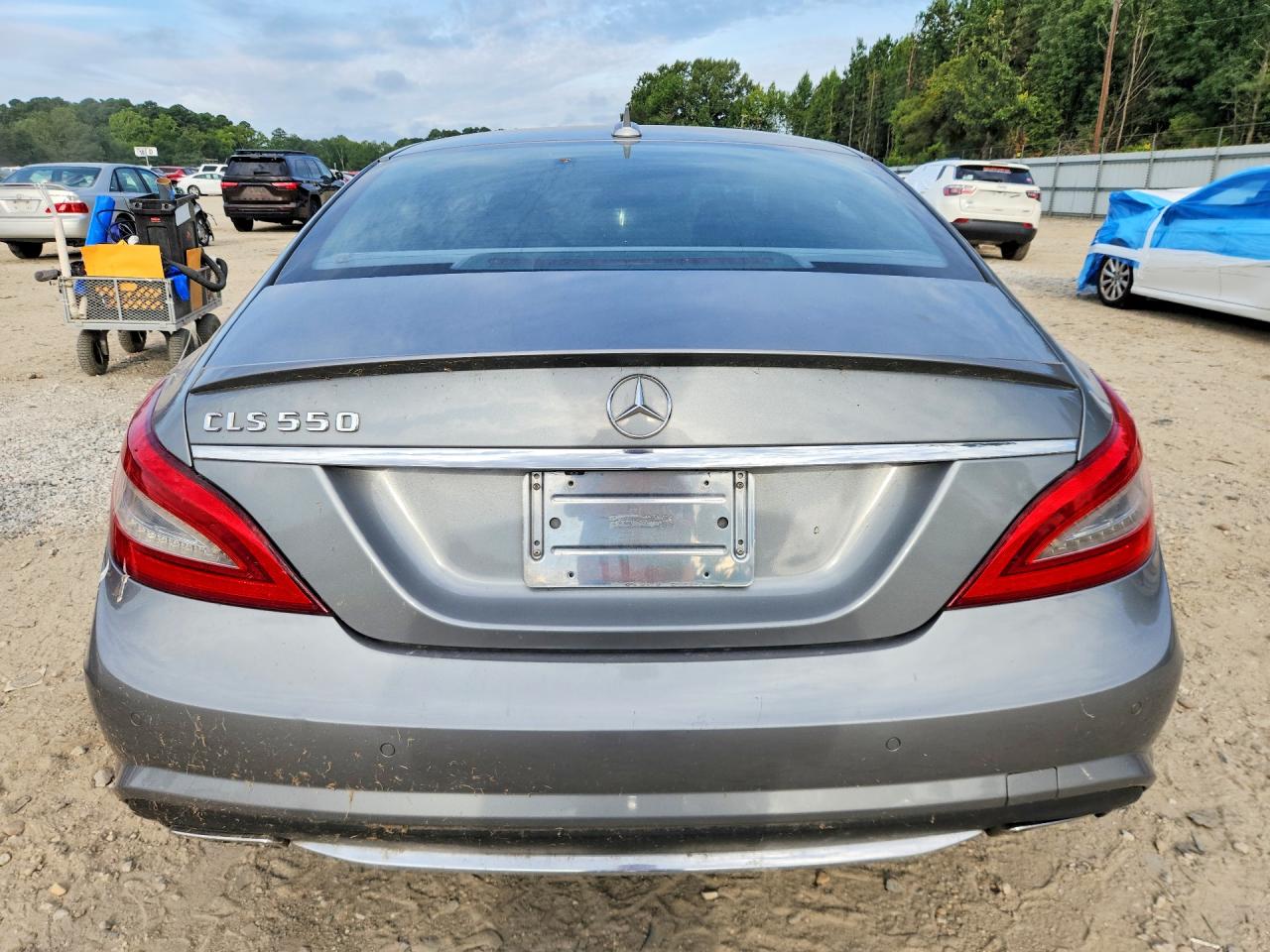 2013 Mercedes-benz Cls 550 Gray vin: WDDLJ7DB3DA060116