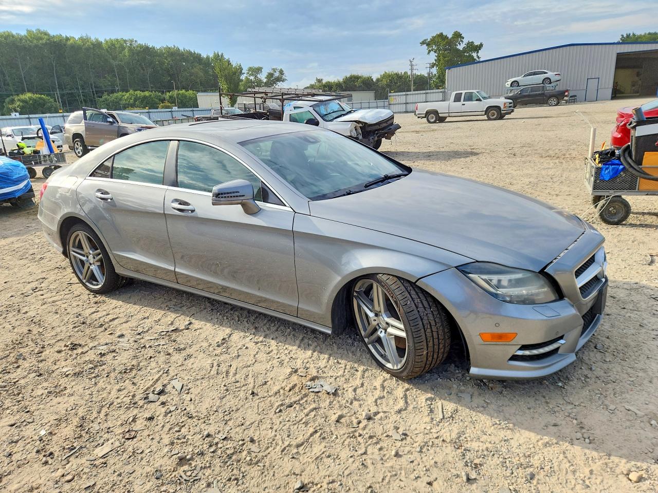 2013 Mercedes-benz Cls 550 Gray vin: WDDLJ7DB3DA060116