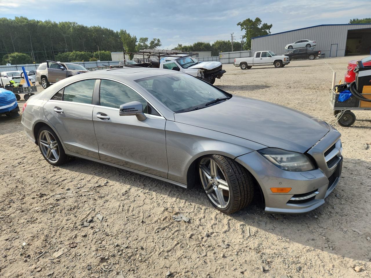 2013 Mercedes-benz Cls 550 Gray vin: WDDLJ7DB3DA060116 Damage: Front Bumper, Broken, Replacement Required