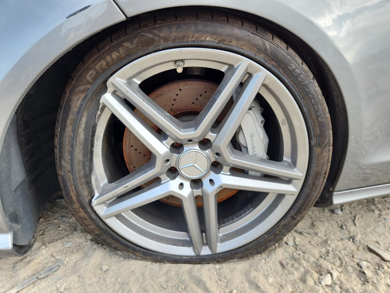 2013 Mercedes-benz Cls 550 Gray vin: WDDLJ7DB3DA060116 Damage: Left Front Wheel, Broken, Replacement Required