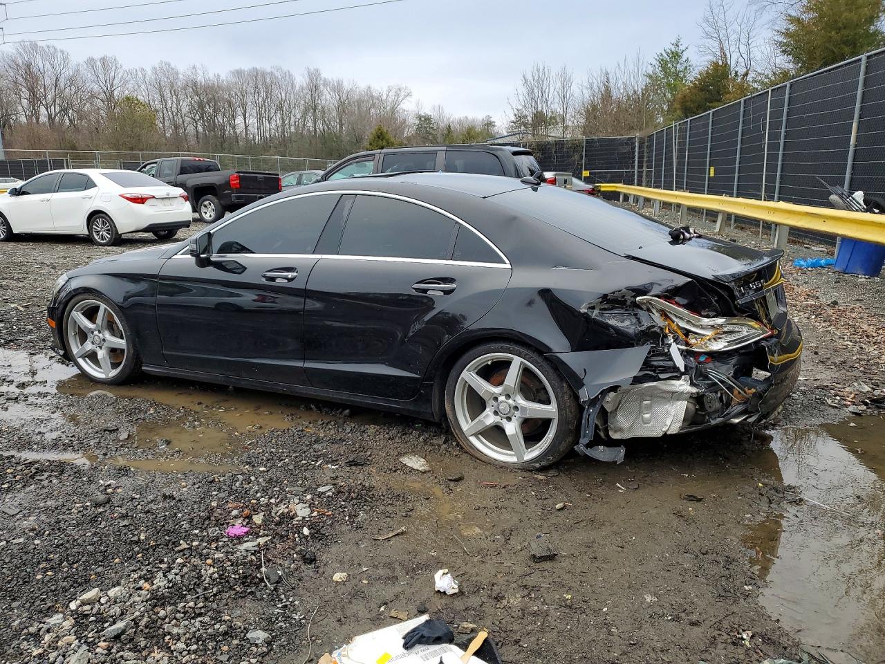 2013 Mercedes-benz Cls 550 Черный vin: WDDLJ7DB3DA074016