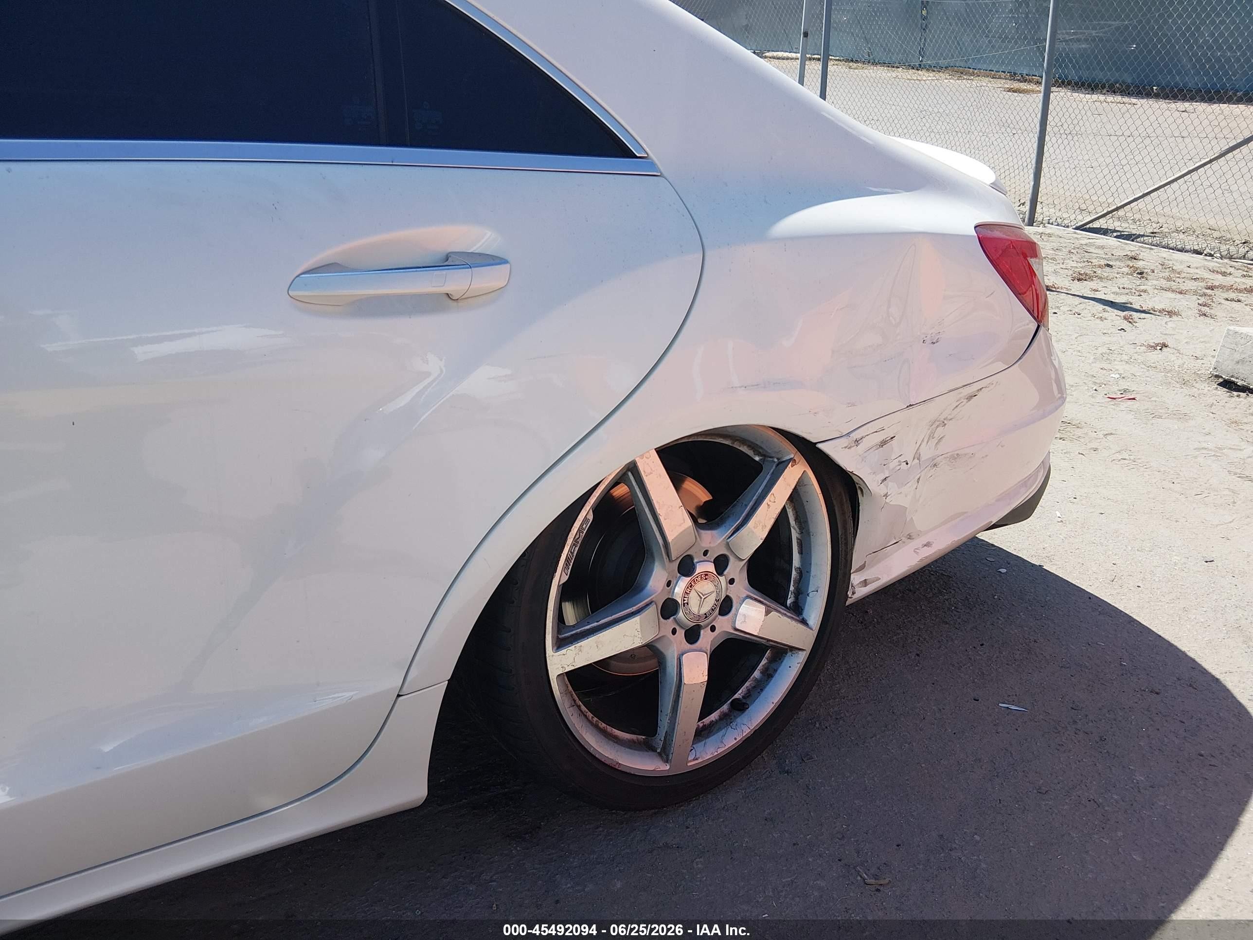 2013 Mercedes-benz Cls 550   White vin: WDDLJ7DB3DA087140