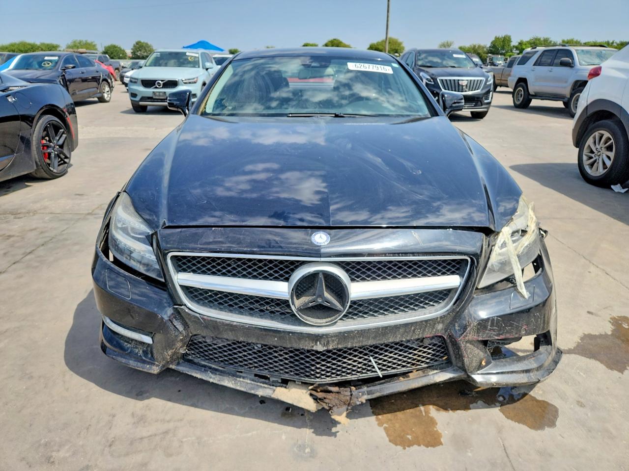 2014 Mercedes-benz Cls 550 Black vin: WDDLJ7DB3EA101748