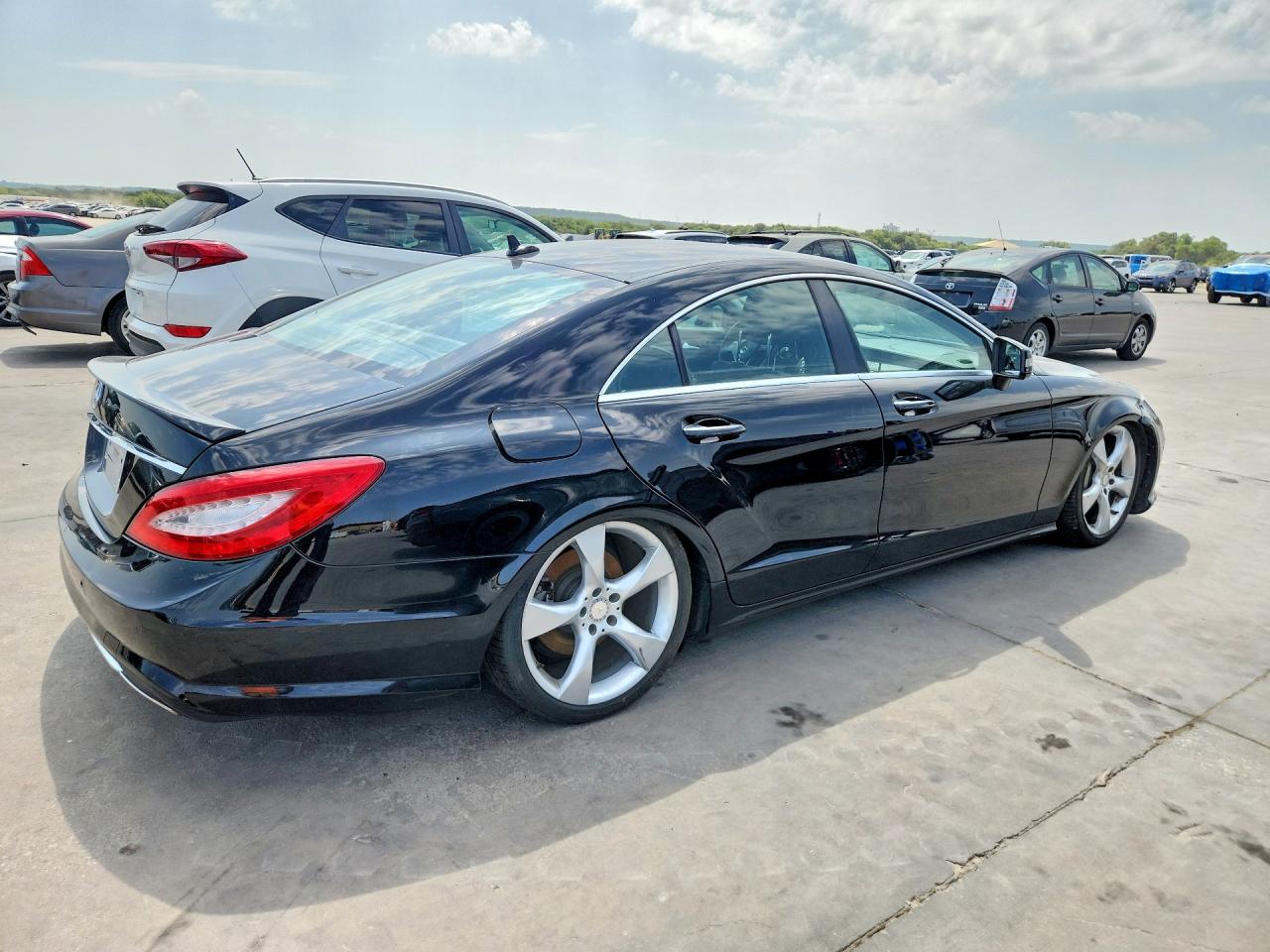 2014 Mercedes-benz Cls 550 Black vin: WDDLJ7DB3EA101748