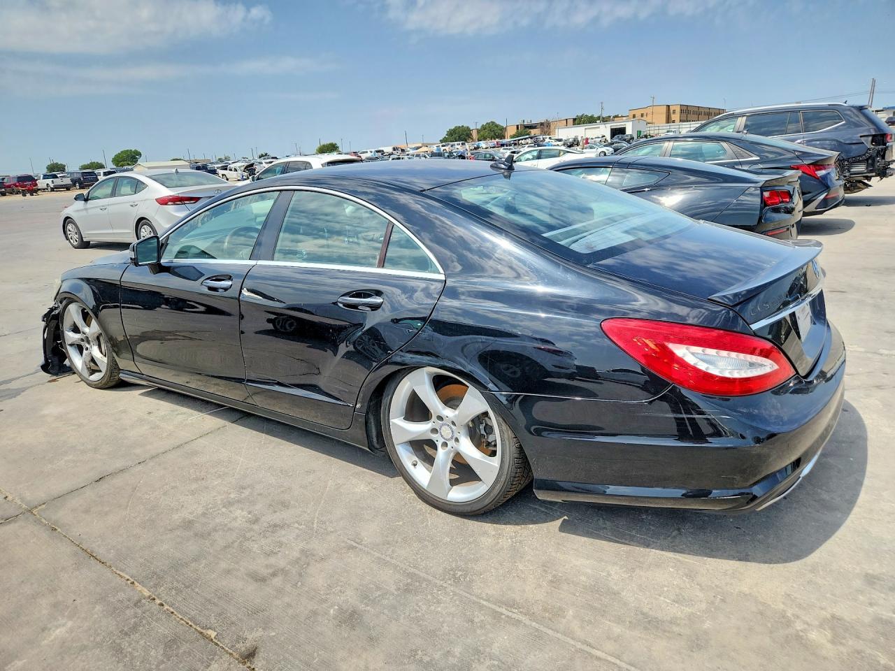 2014 Mercedes-benz Cls 550 Black vin: WDDLJ7DB3EA101748
