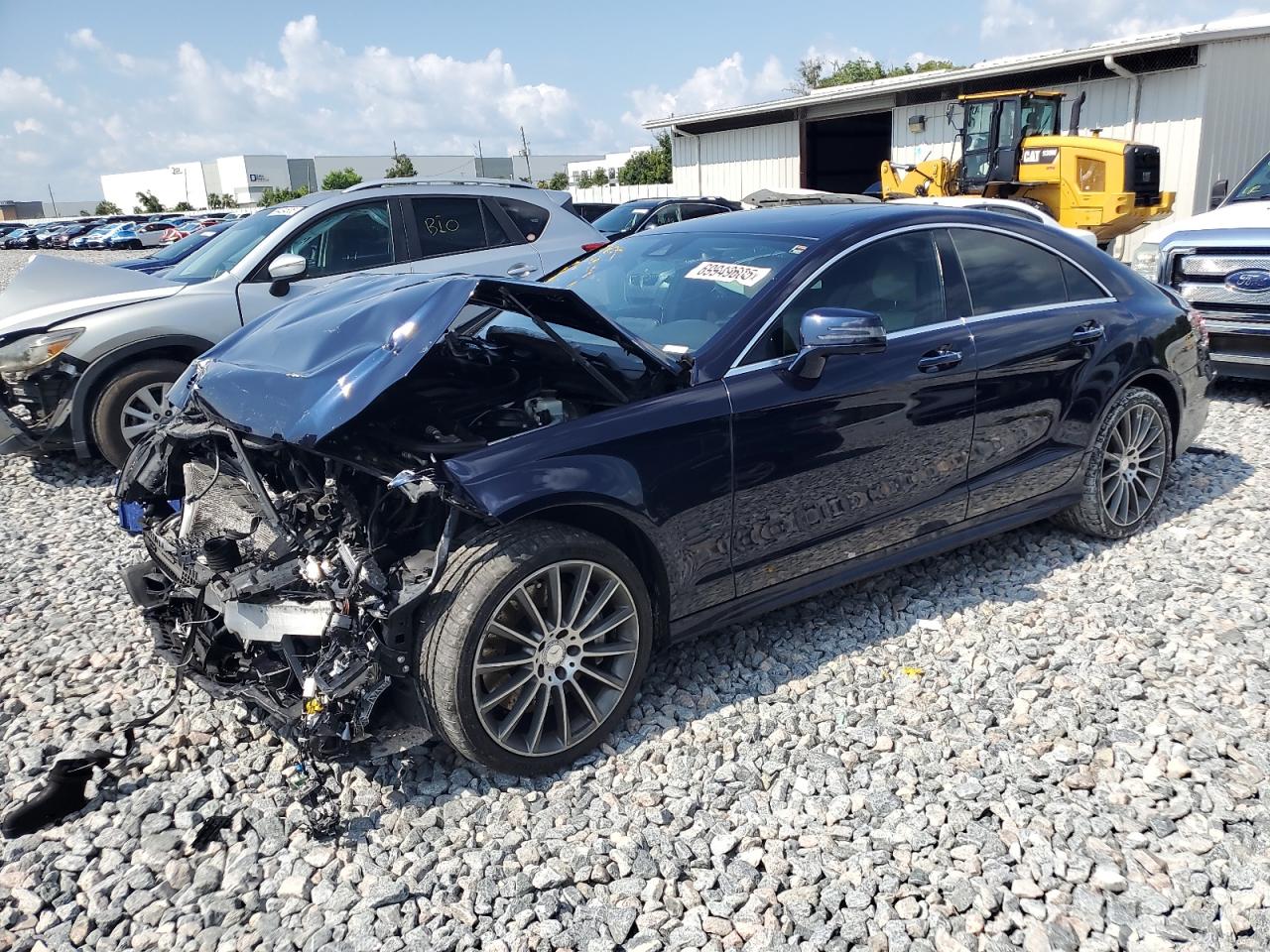 2017 Mercedes-benz Cls 550 Black vin: WDDLJ7DB3HA200378