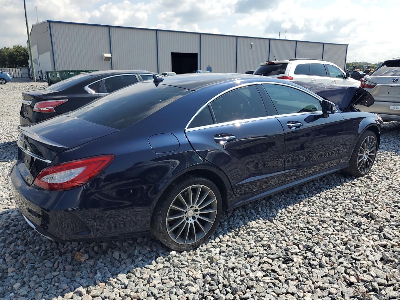 2017 Mercedes-benz Cls 550 Black vin: WDDLJ7DB3HA200378
