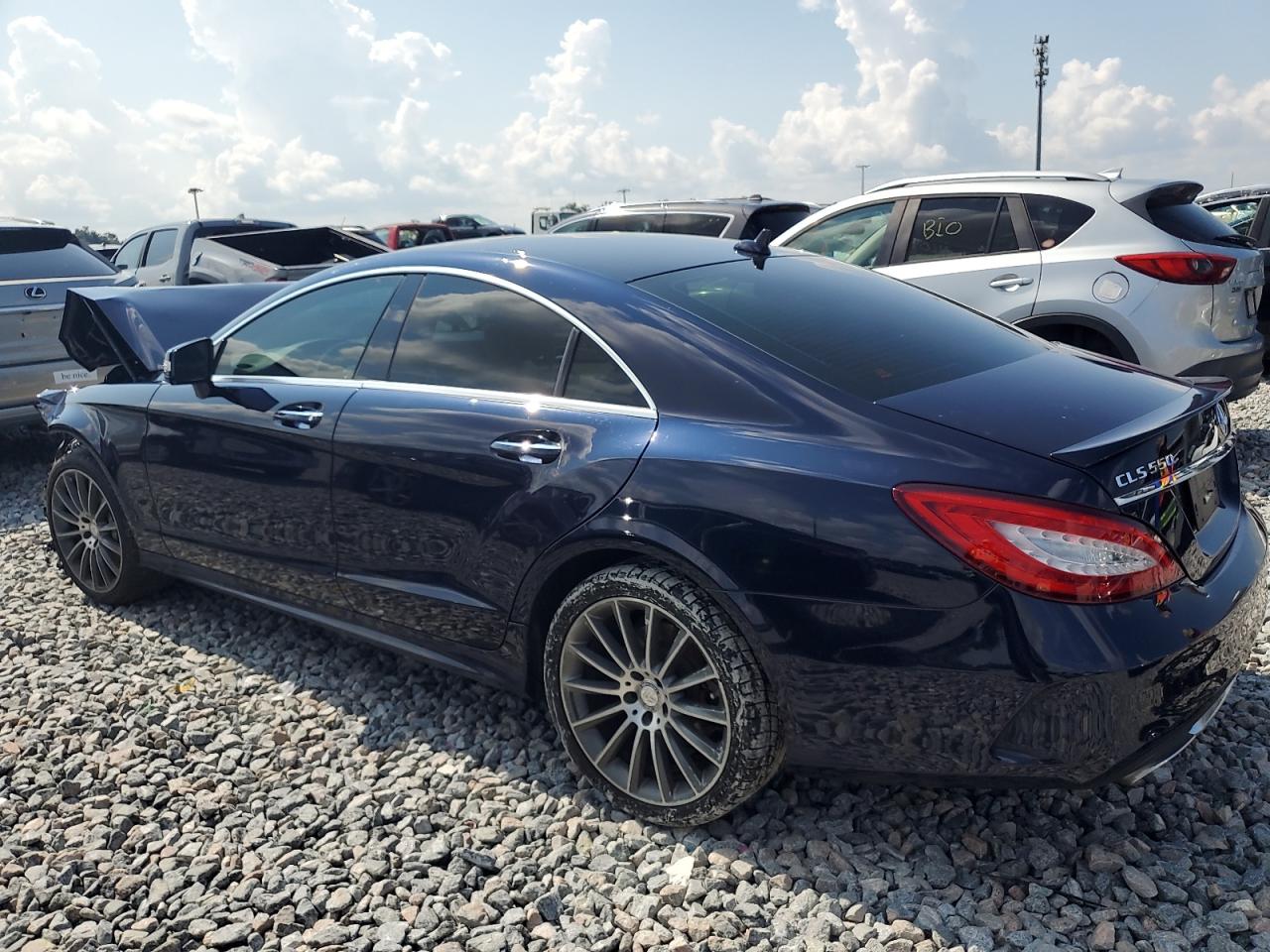 2017 Mercedes-benz Cls 550 Black vin: WDDLJ7DB3HA200378