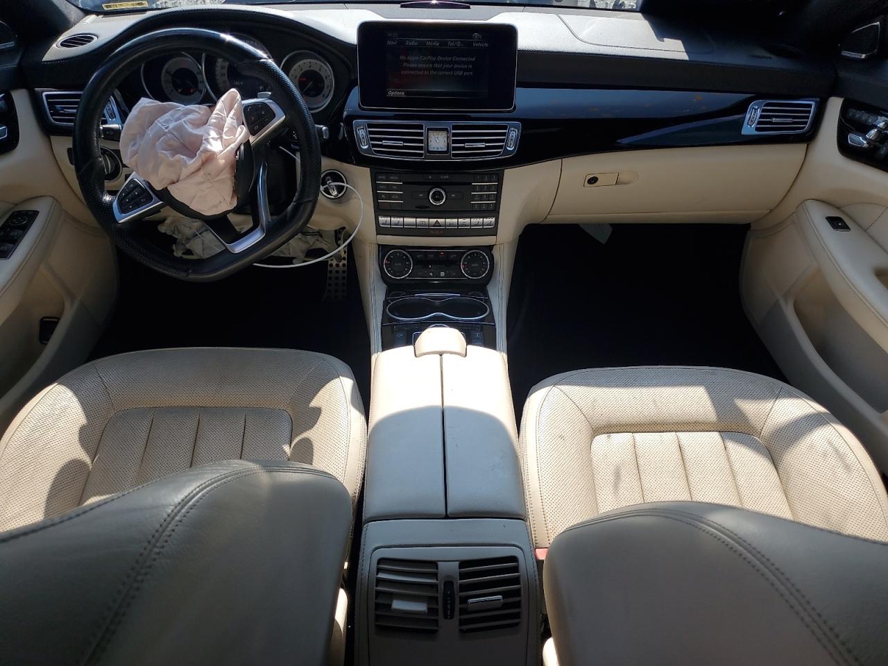 2017 Mercedes-benz Cls 550 Black vin: WDDLJ7DB3HA200378