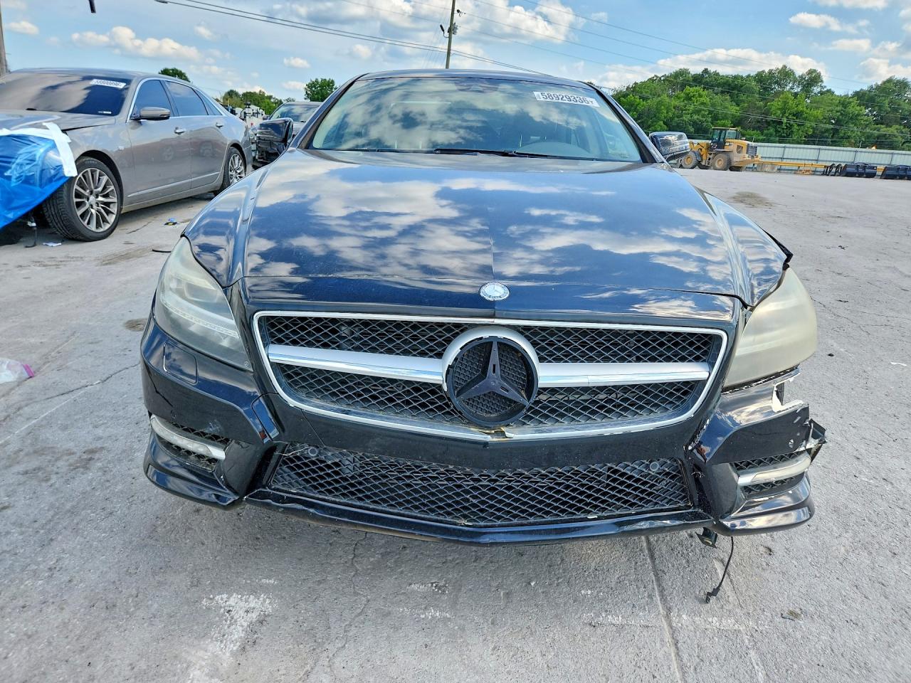 2012 Mercedes-benz Cls 550 Black vin: WDDLJ7DB4CA014521