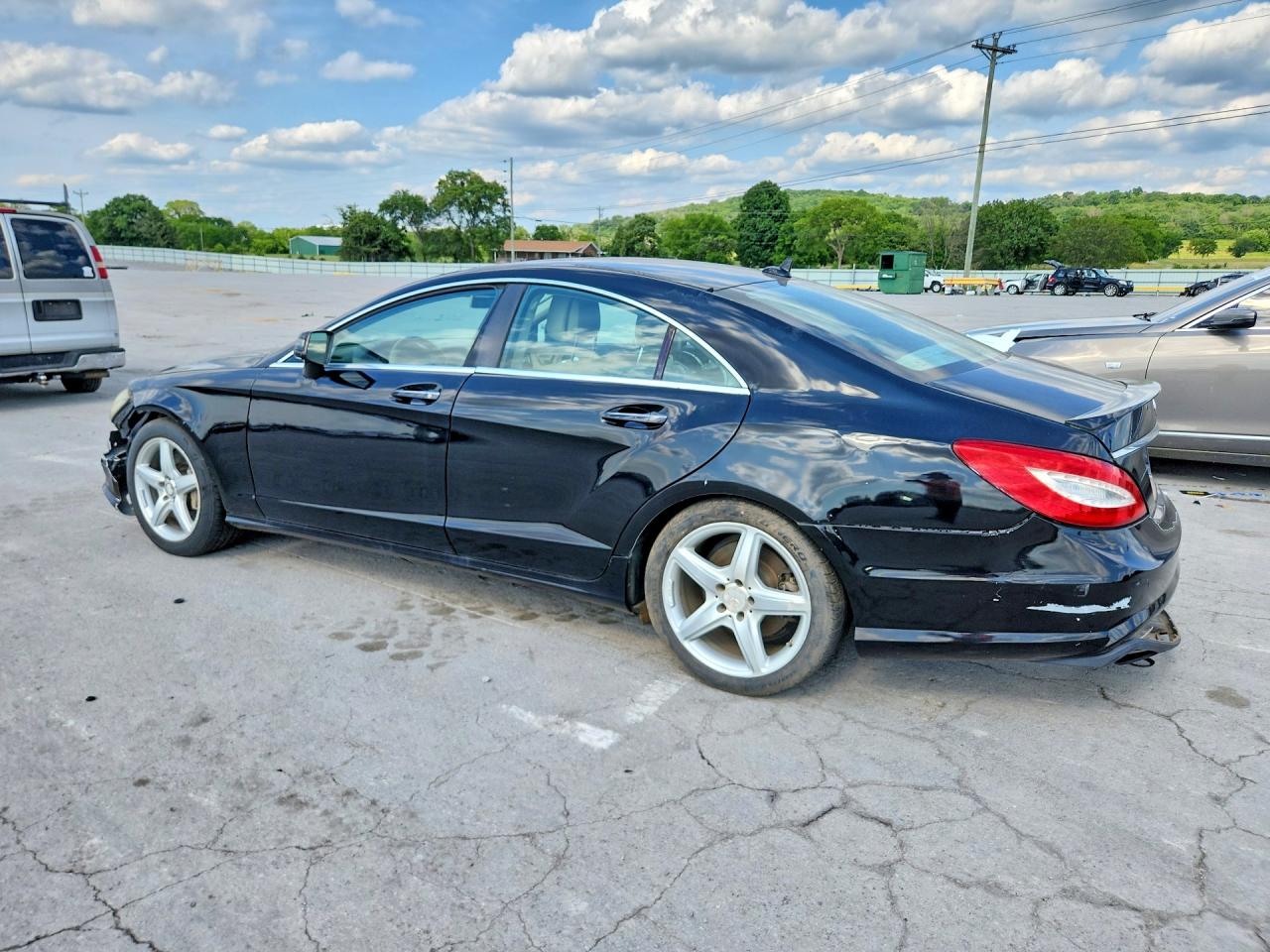 2012 Mercedes-benz Cls 550 Black vin: WDDLJ7DB4CA014521