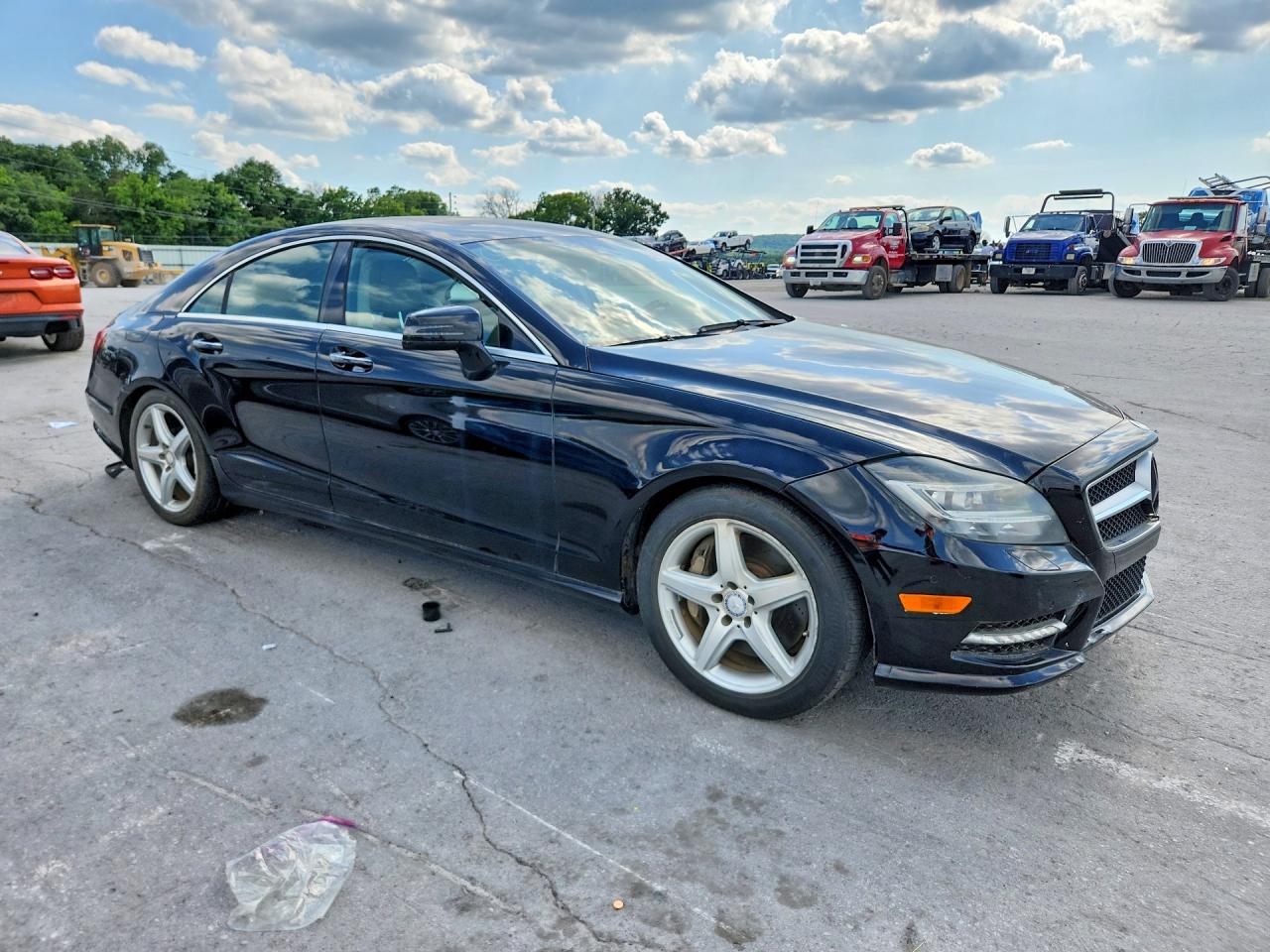 2012 Mercedes-benz Cls 550 Black vin: WDDLJ7DB4CA014521
