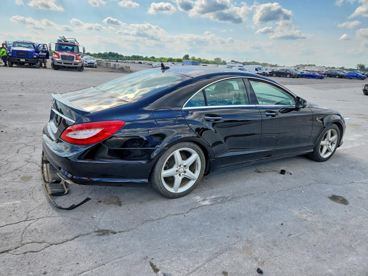 2012 Mercedes-benz Cls 550 Black vin: WDDLJ7DB4CA014521