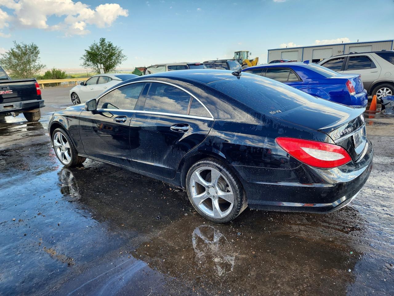 2013 Mercedes-benz Cls 550 Black vin: WDDLJ7DB4DA058732