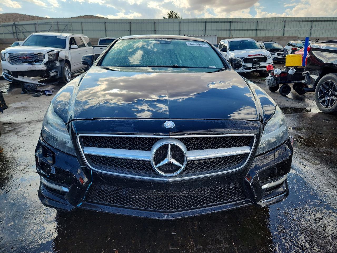 2013 Mercedes-benz Cls 550 Black vin: WDDLJ7DB4DA058732