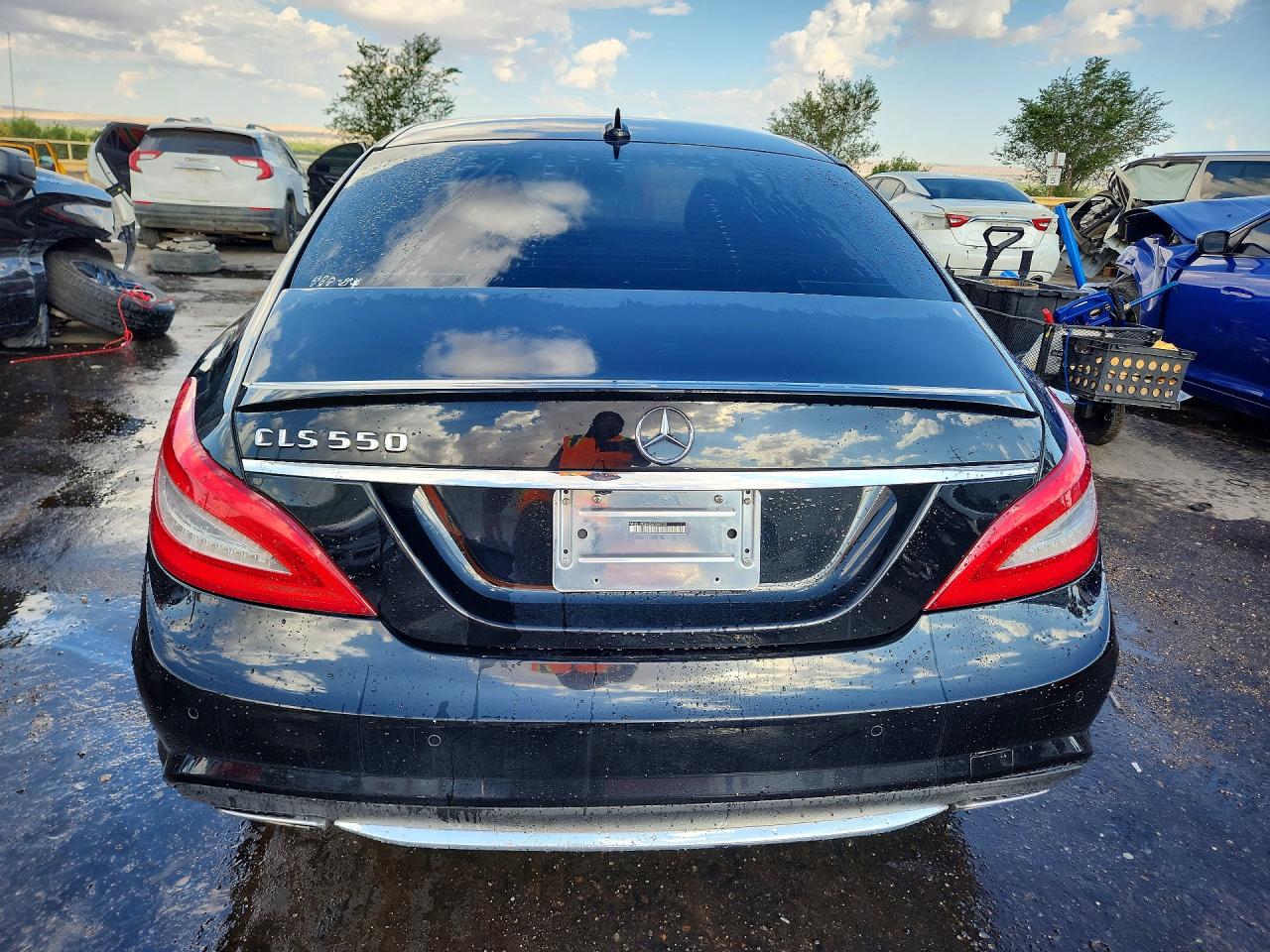 2013 Mercedes-benz Cls 550 Black vin: WDDLJ7DB4DA058732