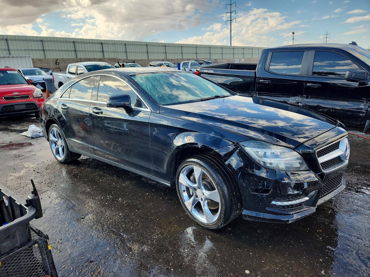 2013 Mercedes-benz Cls 550 Black vin: WDDLJ7DB4DA058732