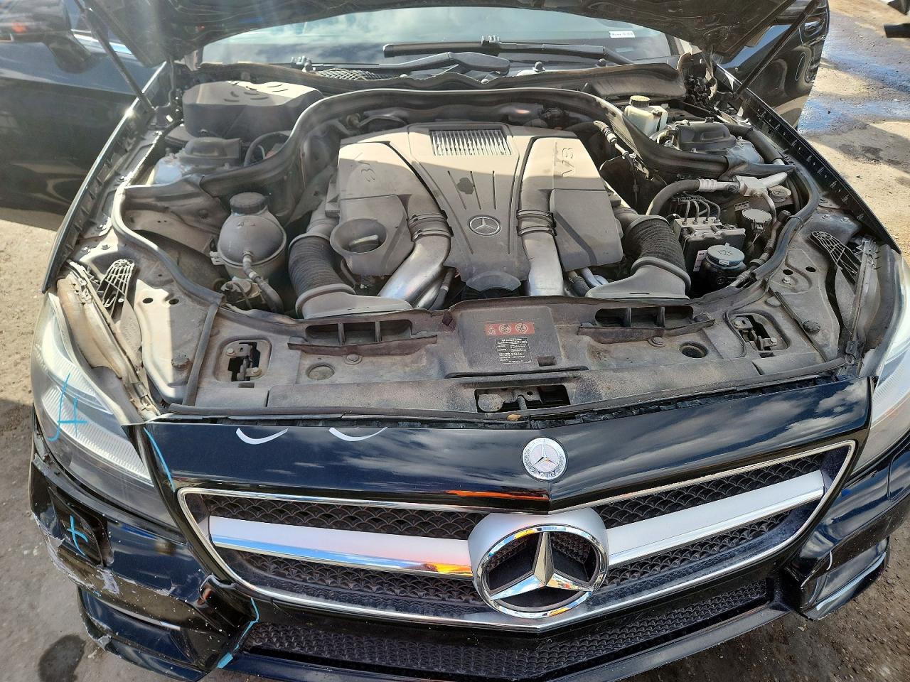 2013 Mercedes-benz Cls 550 Black vin: WDDLJ7DB4DA058732