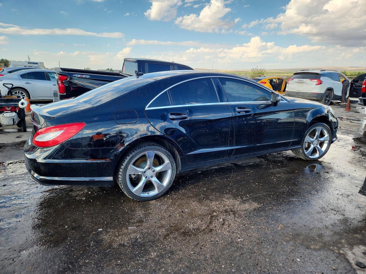 2013 Mercedes-benz Cls 550 Black vin: WDDLJ7DB4DA058732